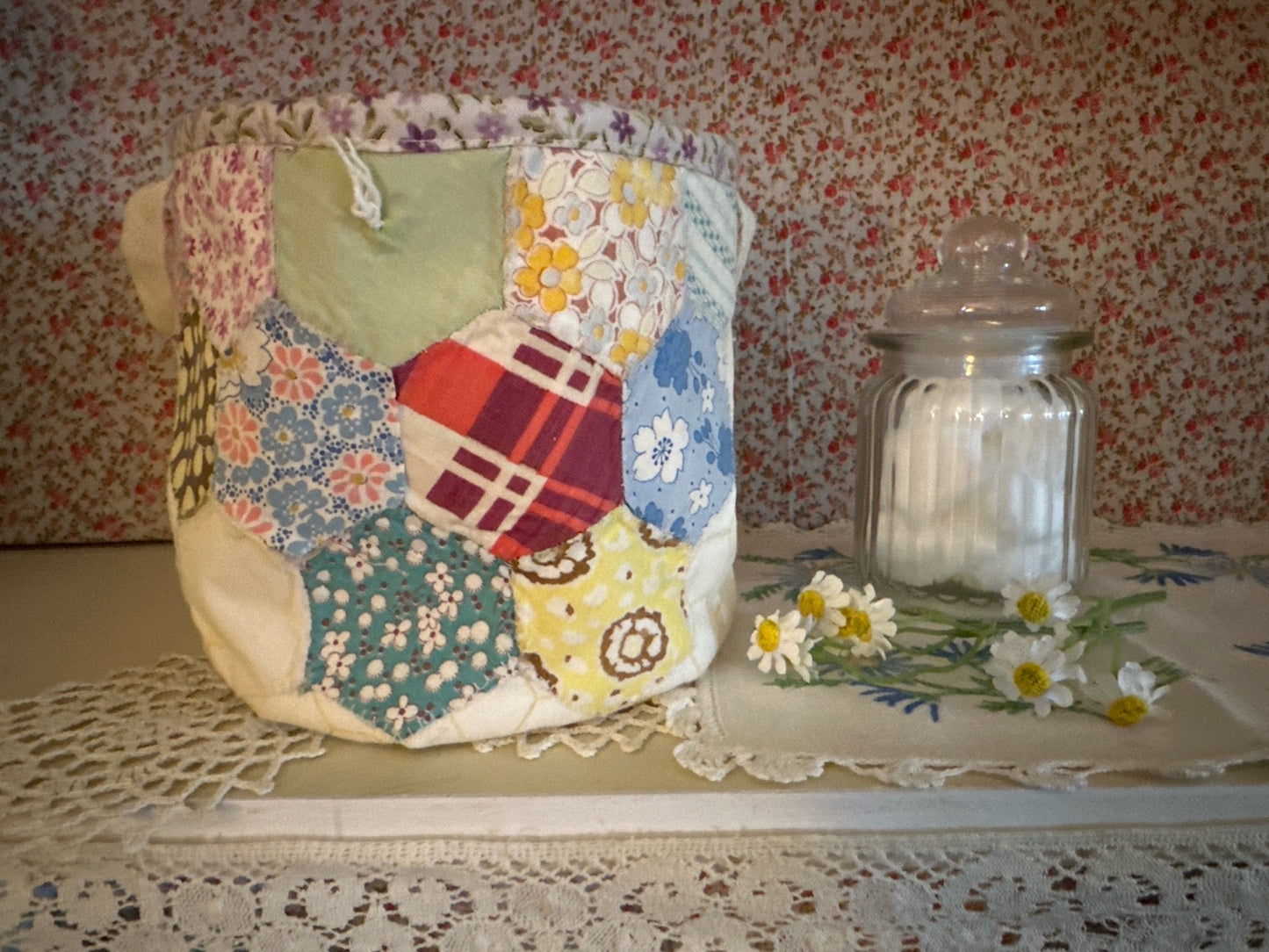Quilted Basket-Honeycomb