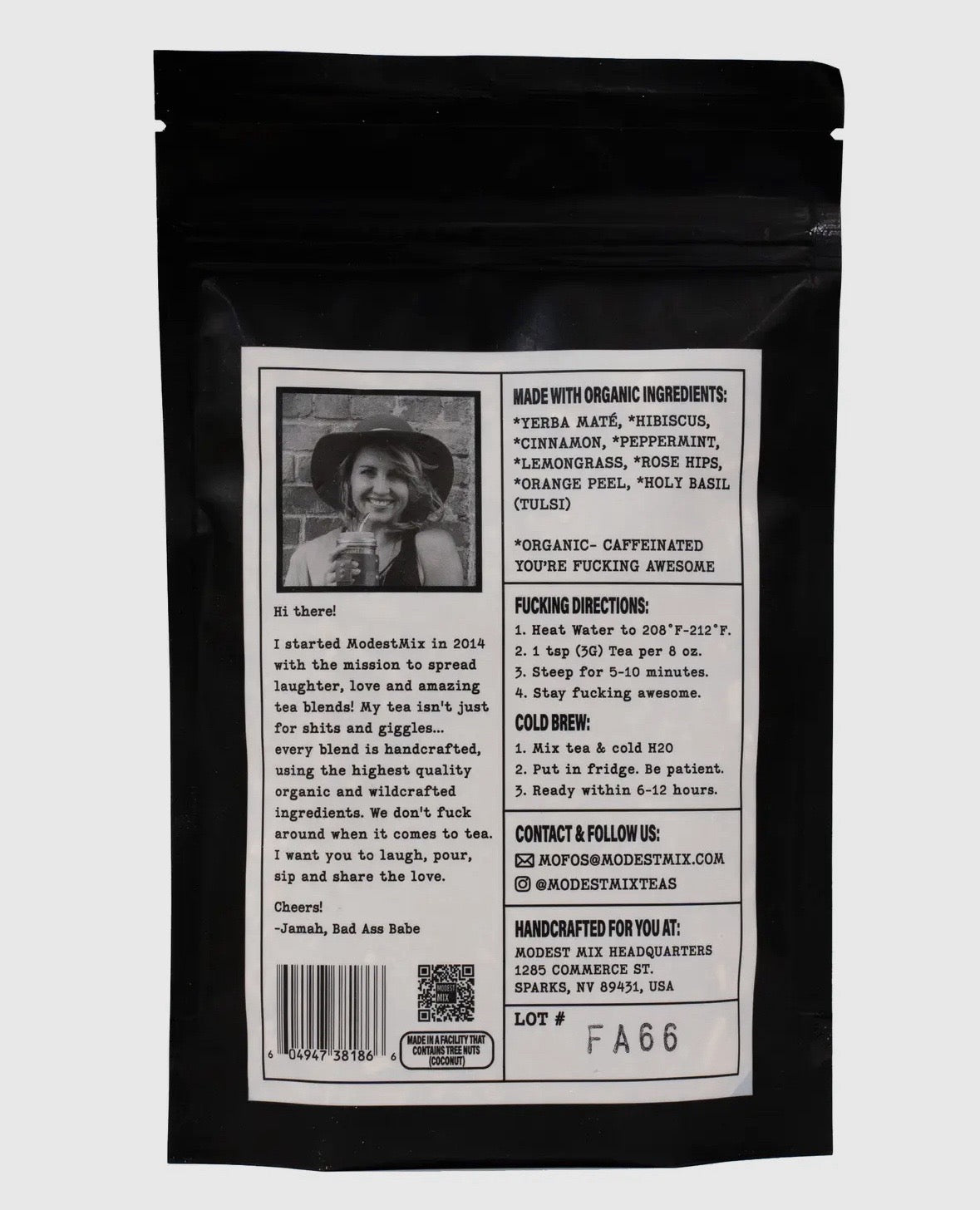 YOU'RE FUCKING AWESOME TEA-Herbal Loose Leaf Tea Blend