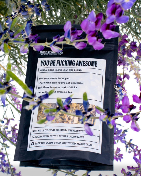YOU'RE FUCKING AWESOME TEA-Herbal Loose Leaf Tea Blend