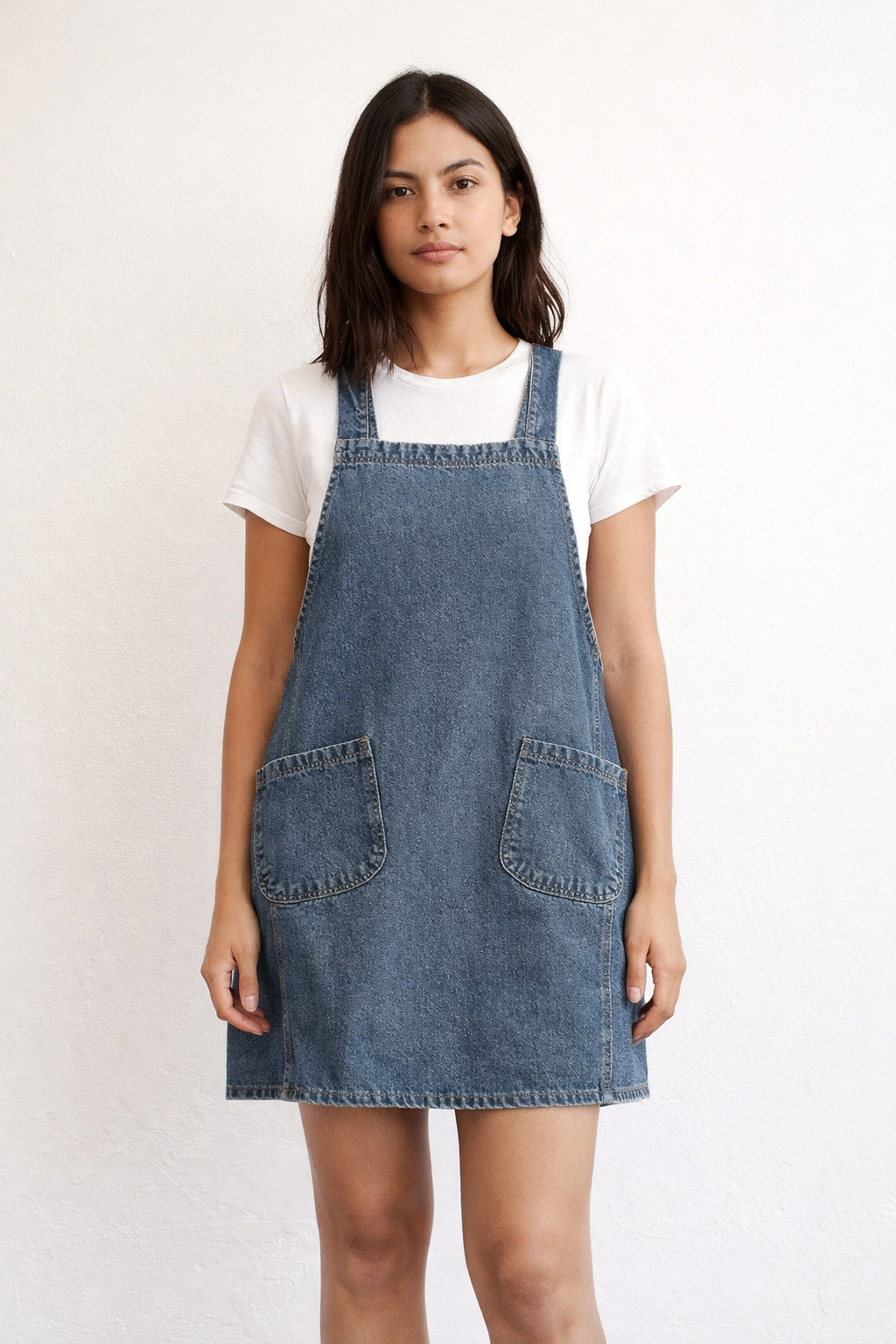 Denim Kitchen Apron-Classic Everyday Cooking + Gardening Style