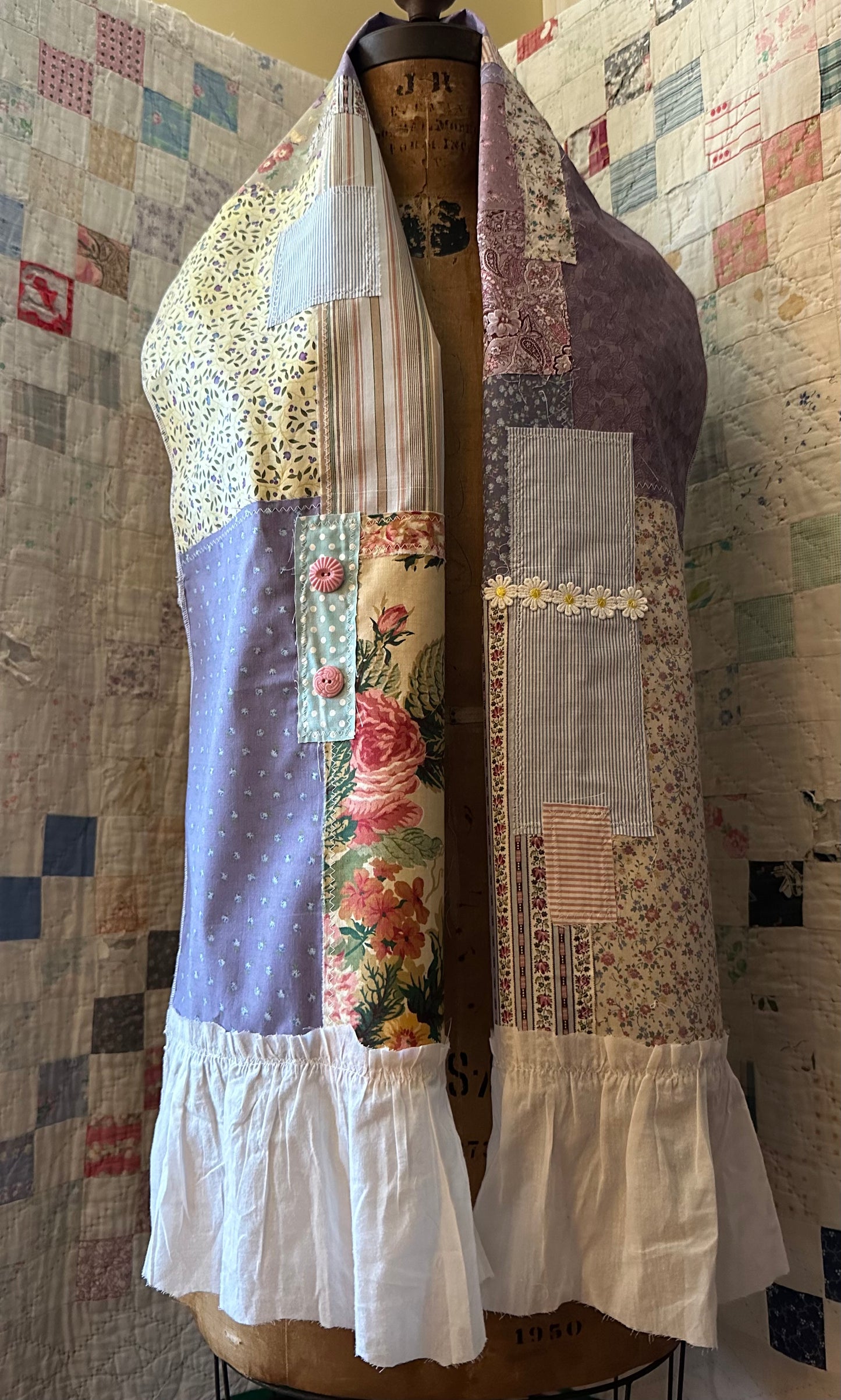 Patchwork Wrap Scarf- "It's a Wrap, DARLING!"