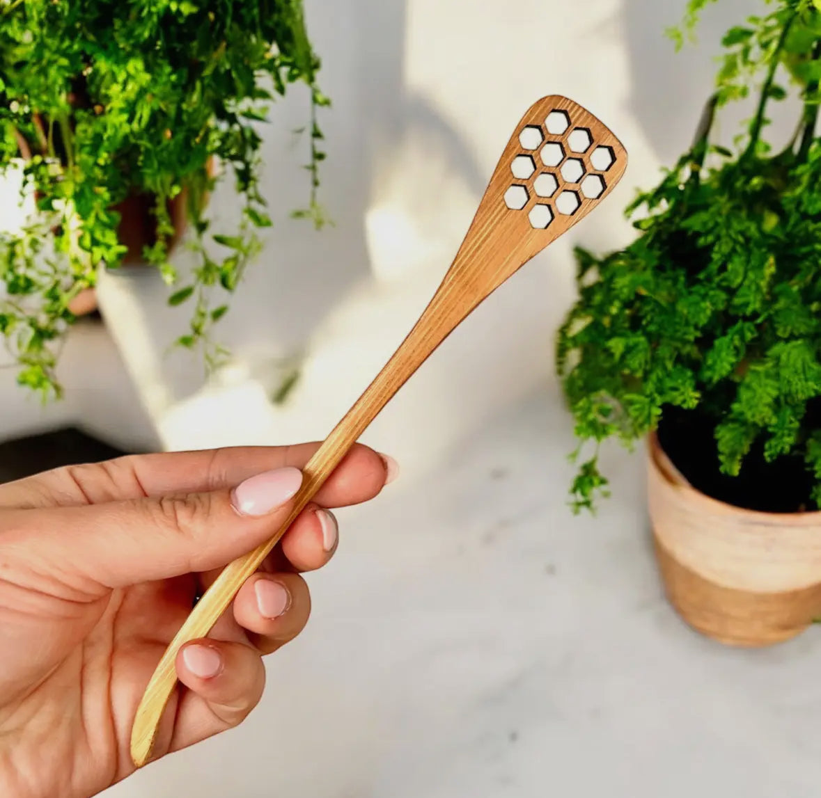 Bamboo Honey Dipper