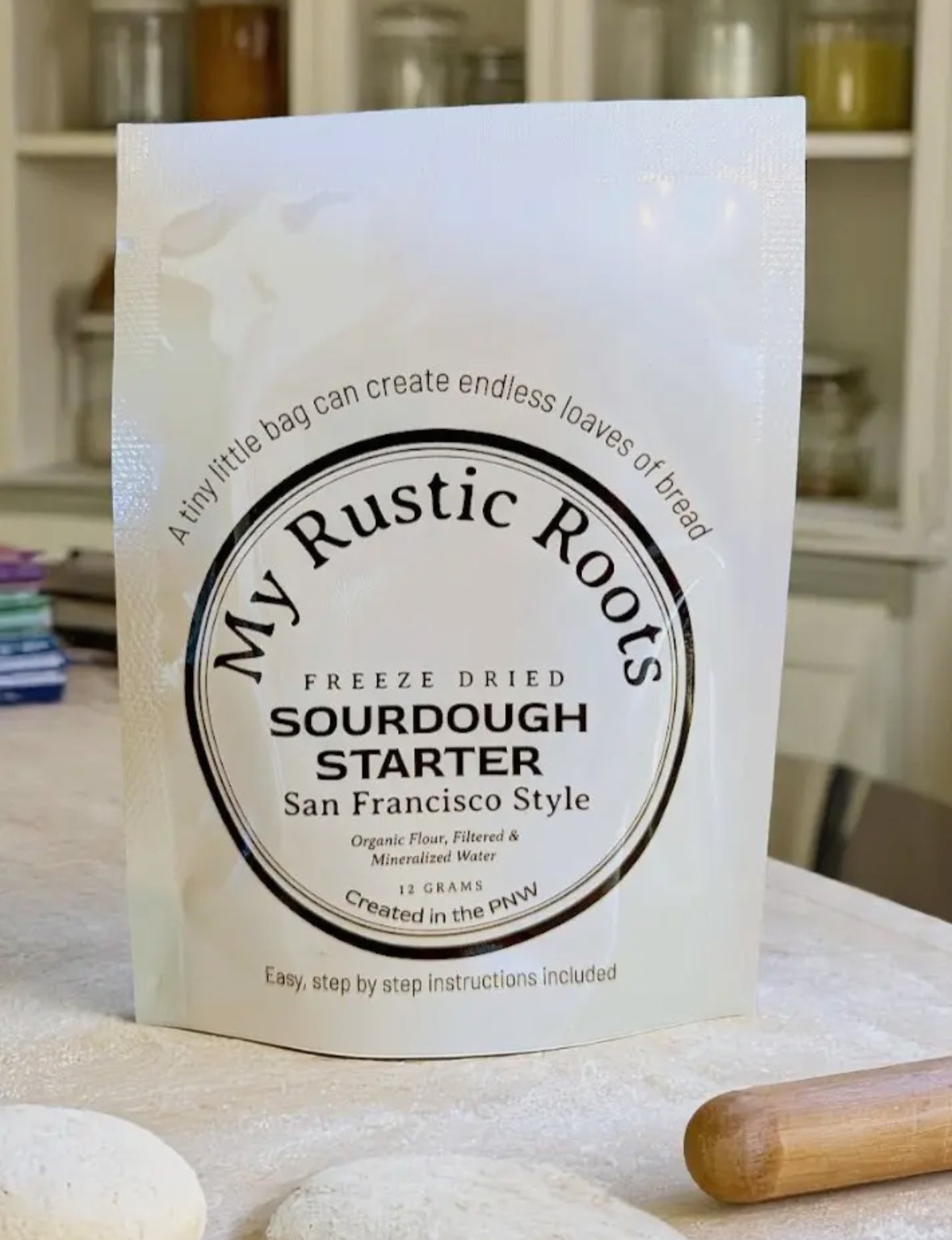 Organic Sourdough Starter-Freeze Dried