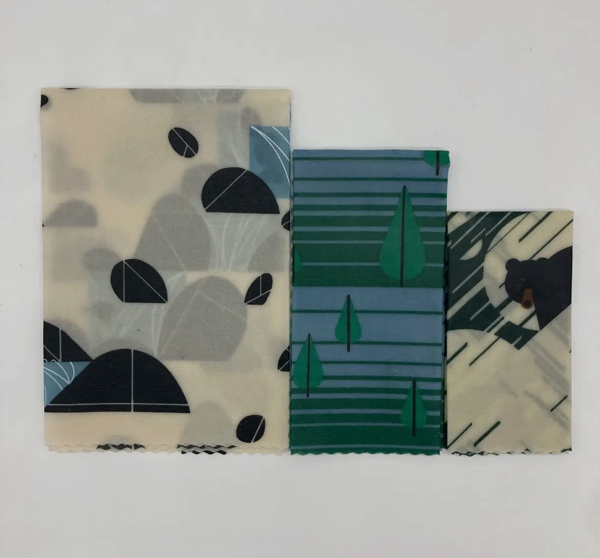 Bees Wax Wraps- Starter Set- Alpine Sightings