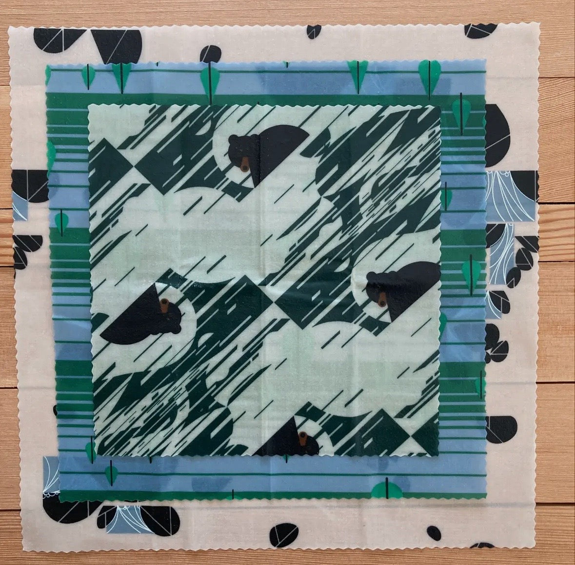 Bees Wax Wraps- Starter Set- Alpine Sightings