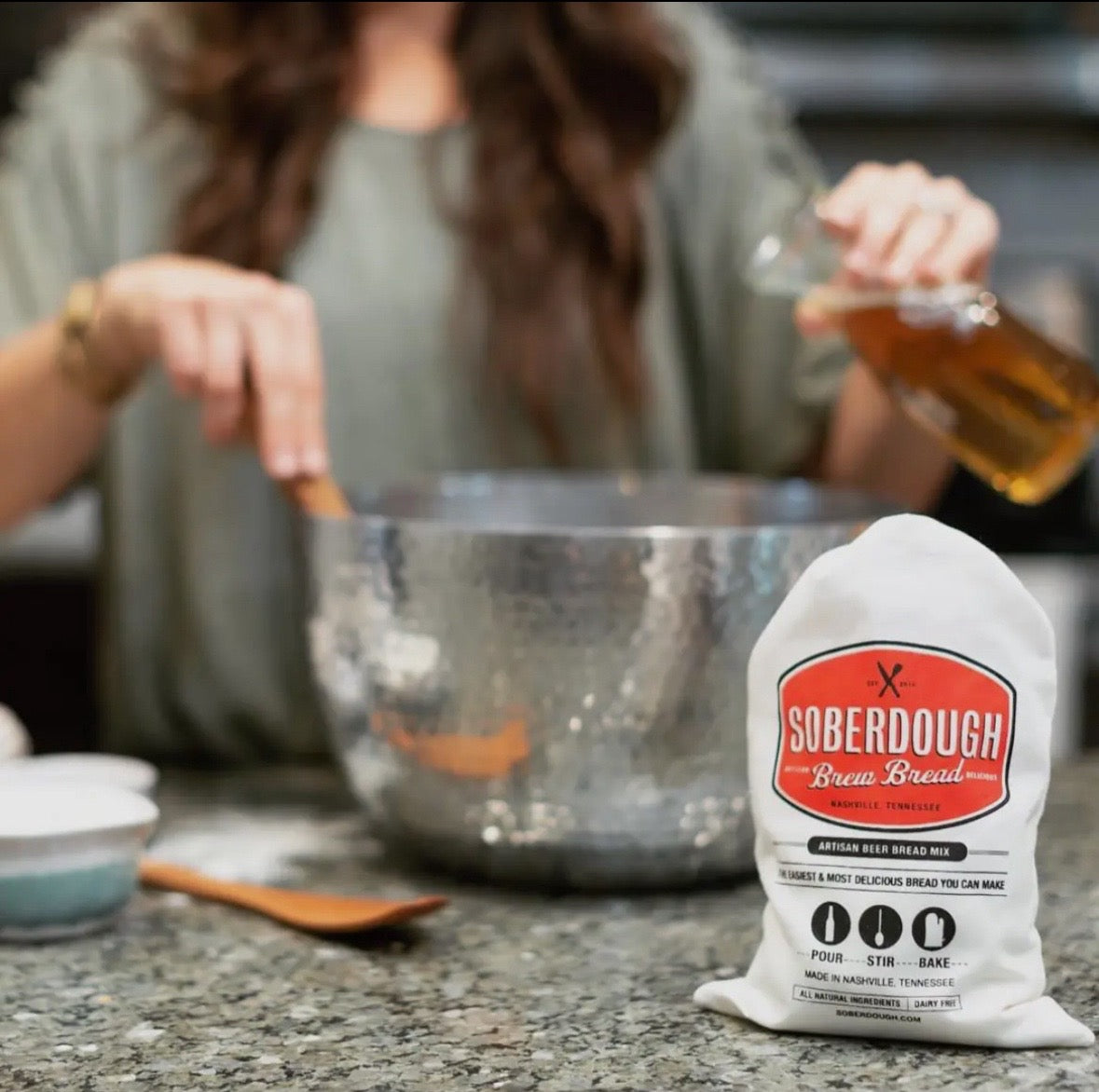 Soberdough Beer Bread - Cinnamon Swirl