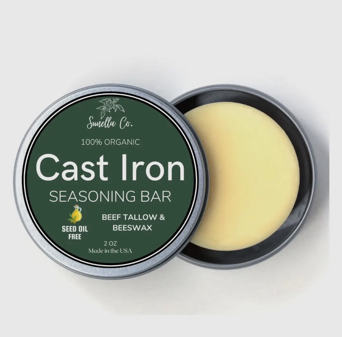 Cast Iron Pan Seasoning Bar