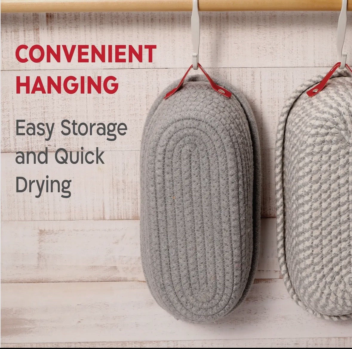 KneadAce Bread Proofing Baskets-Limited Holiday Edition-Set of 2